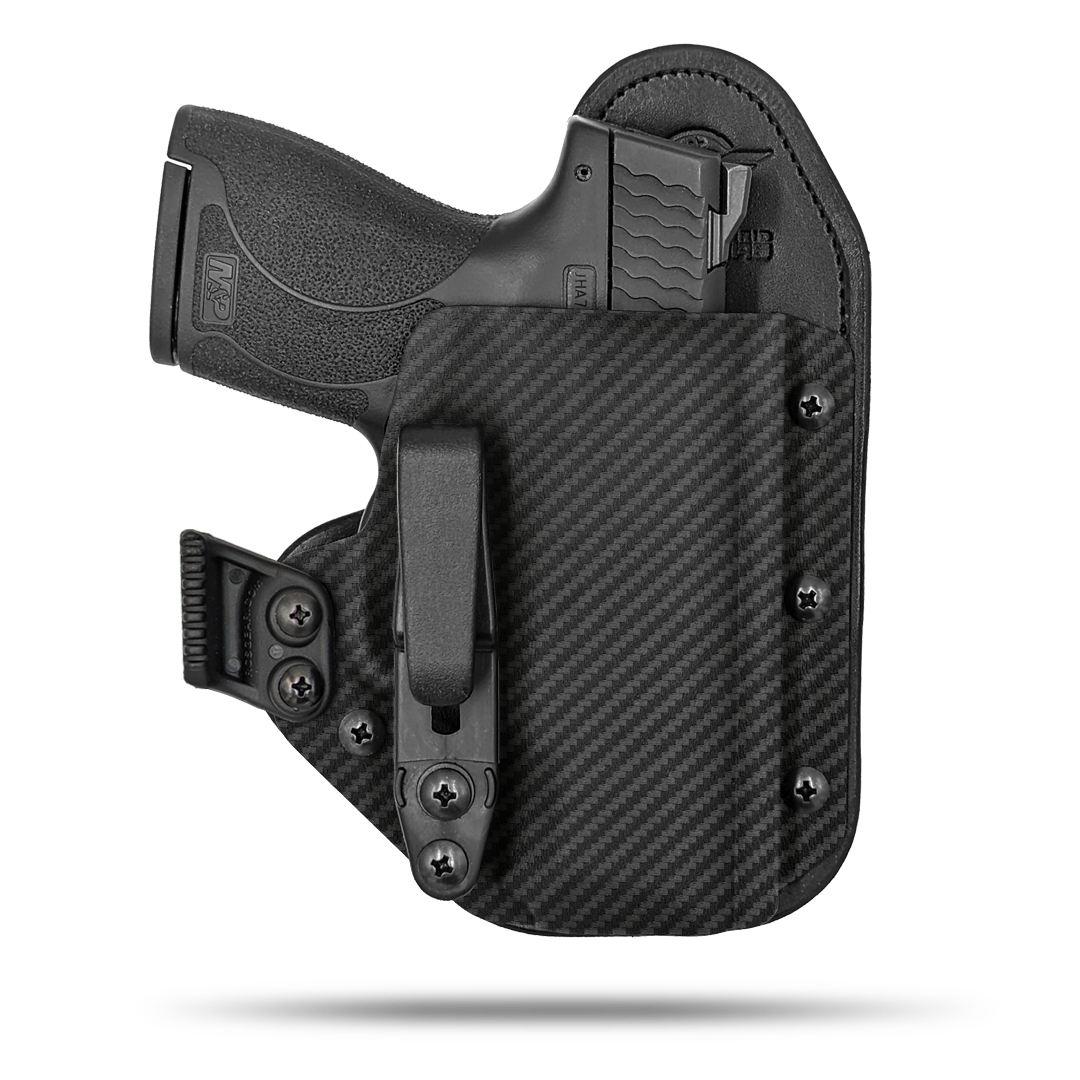 Ultra Comfortable Hidden Hybrid Holsters IWB, Conceled Carry Holster with Claw Concealment Option.