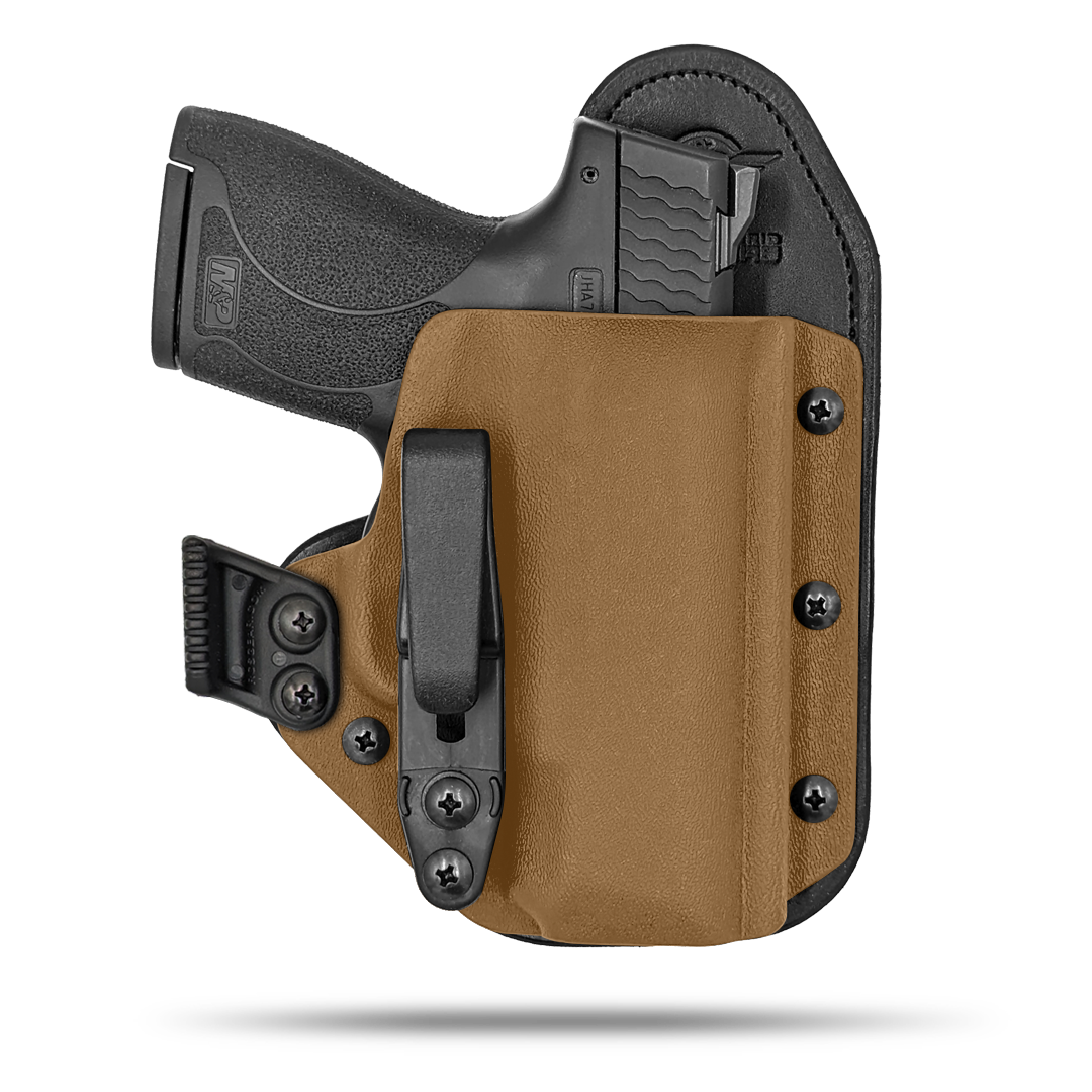 Ultra Comfortable Hidden Hybrid Holsters IWB, Conceled Carry Holster with Claw Concealment Option.