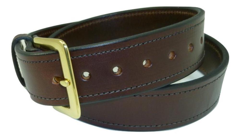 1.5" Heavy Duty Leather Gun Belt