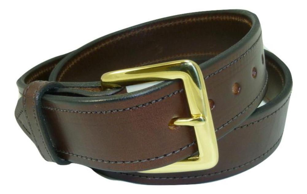 1.5" Heavy Duty Leather Gun Belt