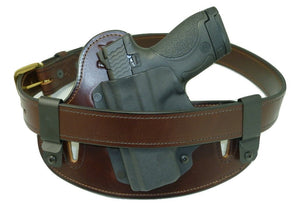 1.5" Heavy Duty Leather Gun Belt