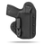 Ultra Comfortable Hidden Hybrid Holsters IWB, Conceled Carry Holster for Smith and Wesson Shield