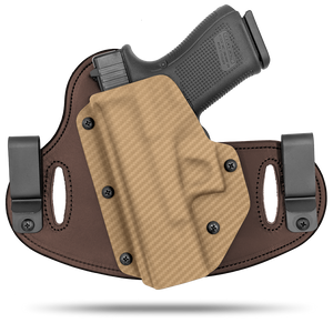 Agun - Large - IWB & OWB - Double Clip Holster