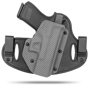 Agun - Large - IWB & OWB - Double Clip Holster