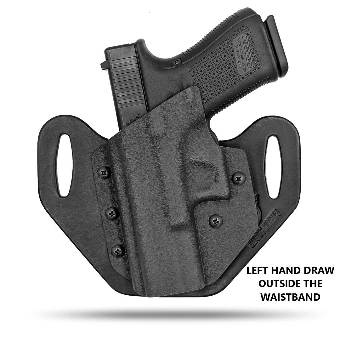 Sig Sauer - SP2022 with Rail and Square Trigger Guard - Appendix Carry -  Hidden Hybrid Holsters