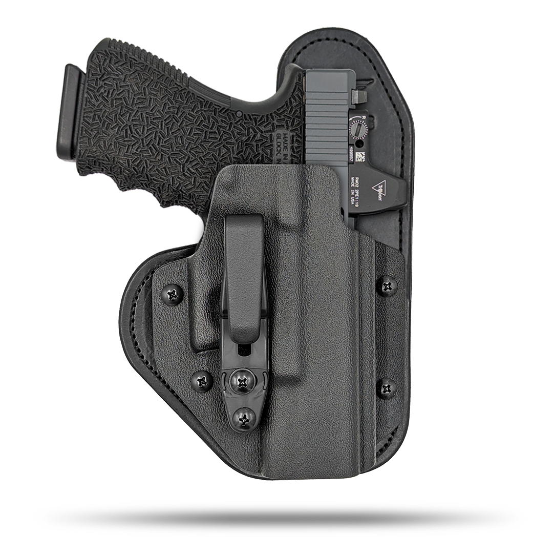 Tulster, LLC TUL_OTH_G17_CFBLK Tulster Oath IWB Kydex Holster fits: Glock 17/22 Tulster, LLC TUL_OTH_G17_CFBLK Tulster Oath IWB Kydex Holster fits: Glock 17/22
