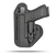 Comfortable Glock Appendix Holster Hidden Hybrid Holsters Left Hand