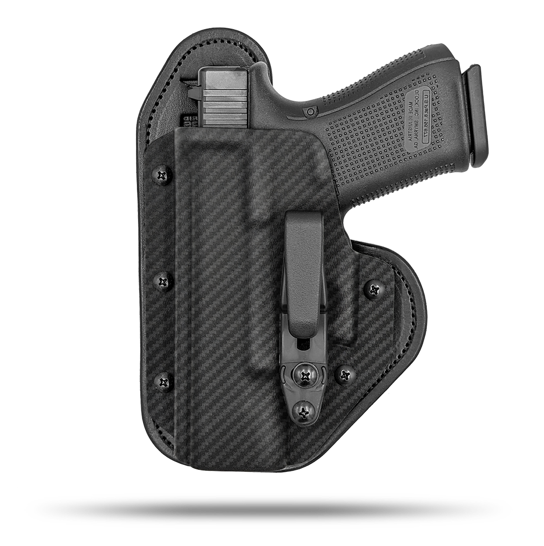 Comfortable Glock Appendix Holster Hidden Hybrid Holsters Left Hand