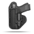 Comfortable Glock Appendix Holster Hidden Hybrid Holsters Left Hand