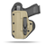 Comfortable Glock Appendix Holster Hidden Hybrid Holsters Left Hand