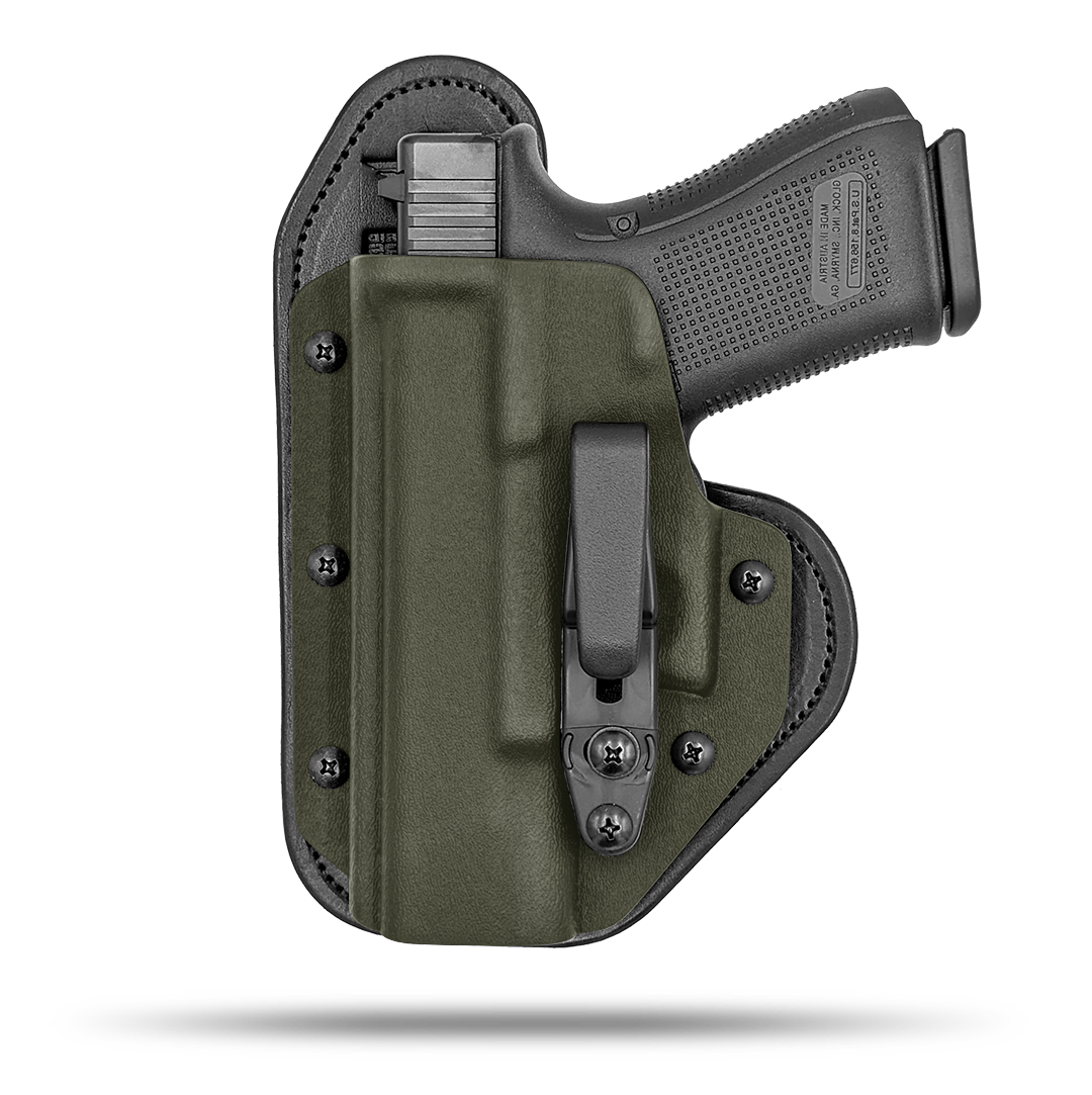 Comfortable Glock Appendix Holster Hidden Hybrid Holsters Left Hand