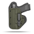 Comfortable Glock Appendix Holster Hidden Hybrid Holsters Left Hand