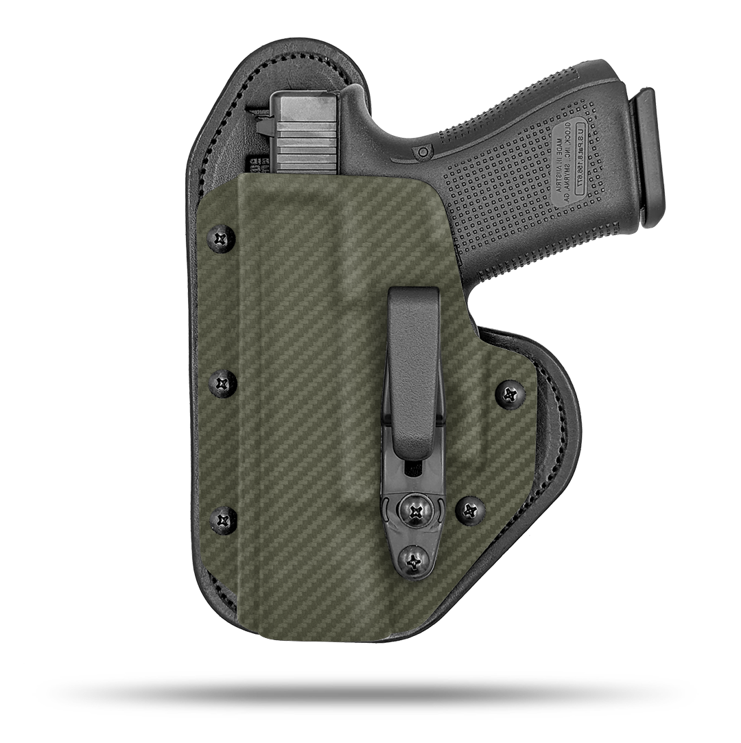 Comfortable Glock Appendix Holster Hidden Hybrid Holsters Left Hand