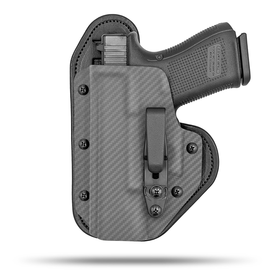 Comfortable Glock Appendix Holster Hidden Hybrid Holsters Left Hand