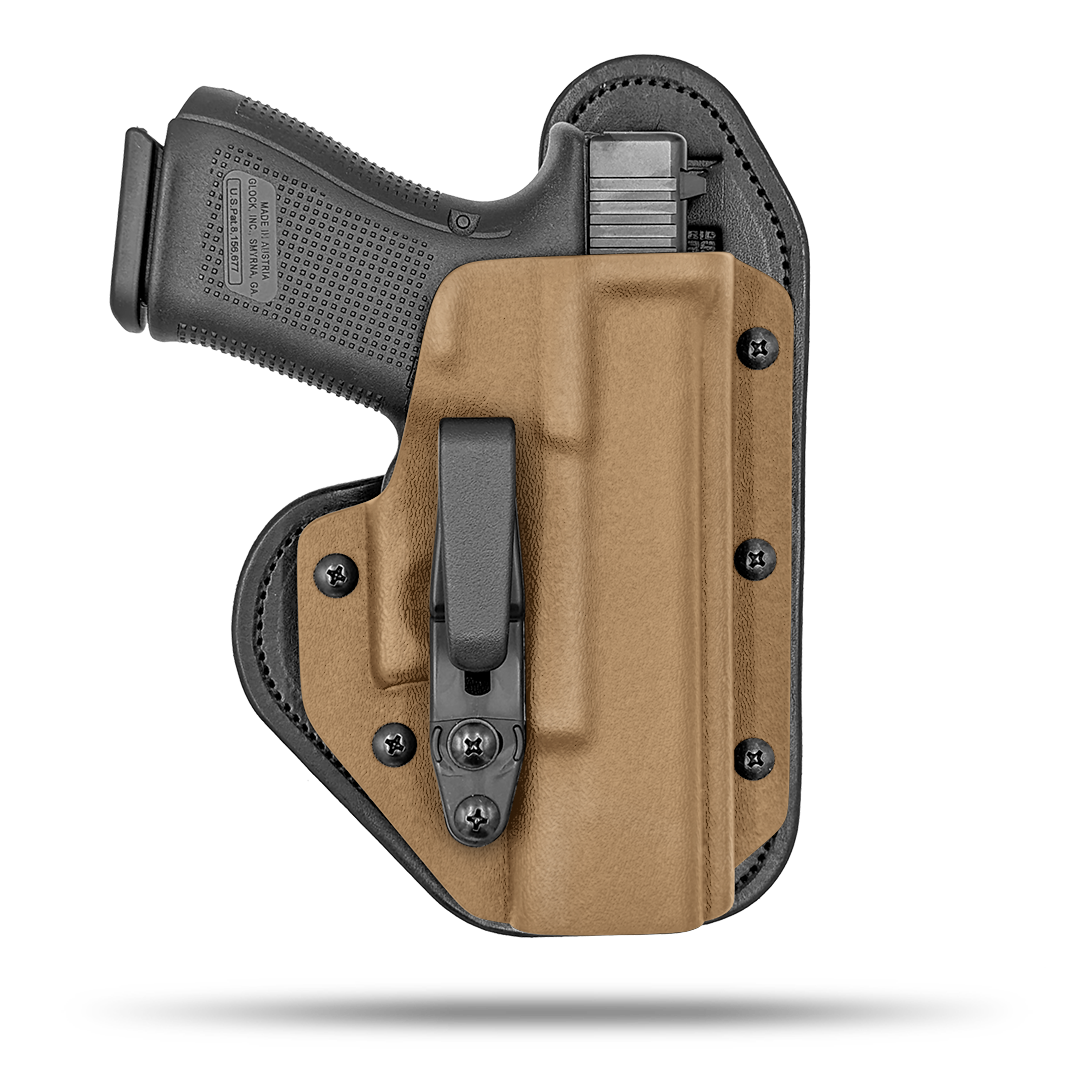 Comfortable Glock Appendix Holster Hidden Hybrid Holsters Right Hand