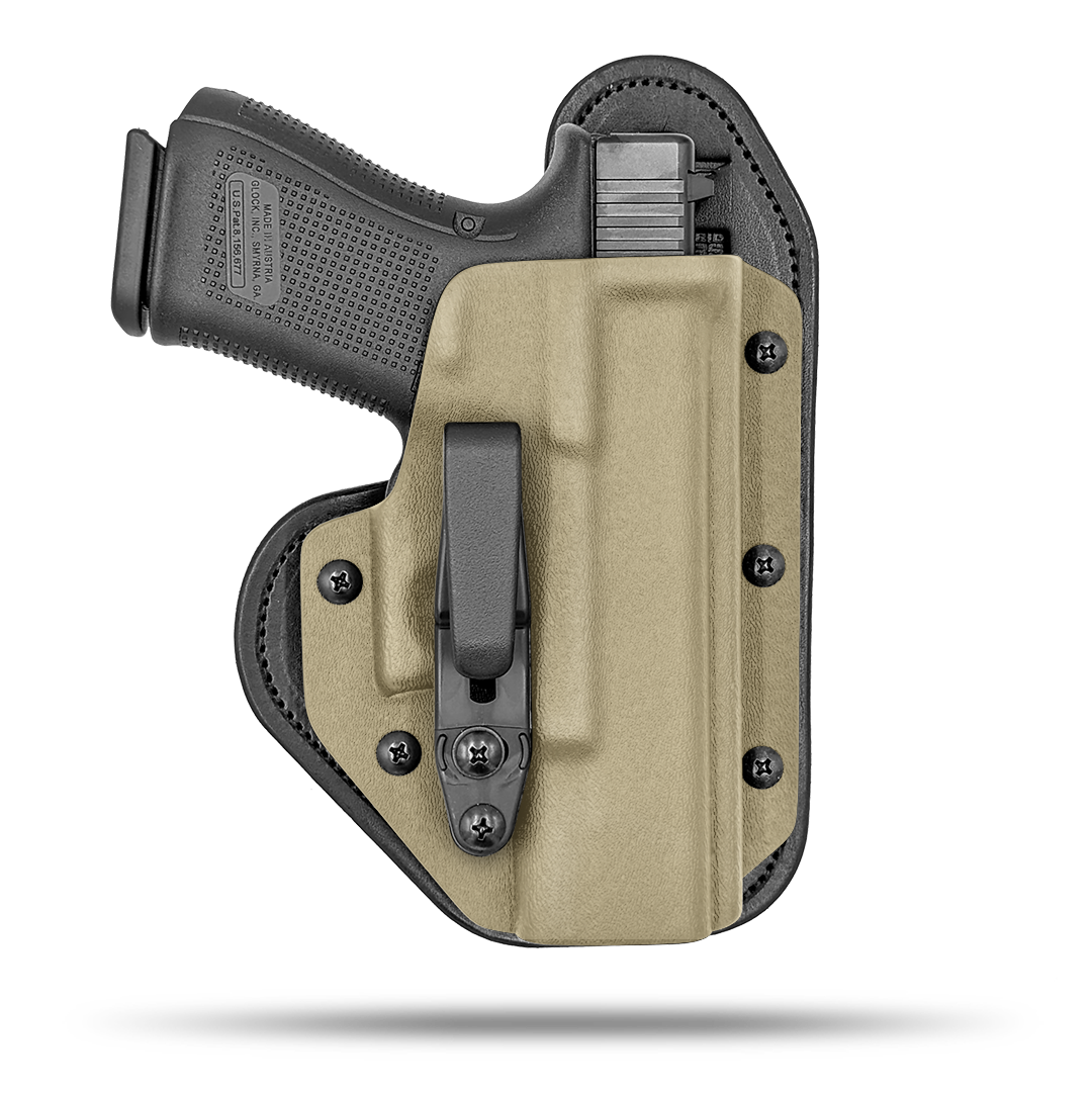 Comfortable Glock Appendix Holster Hidden Hybrid Holsters Right Hand