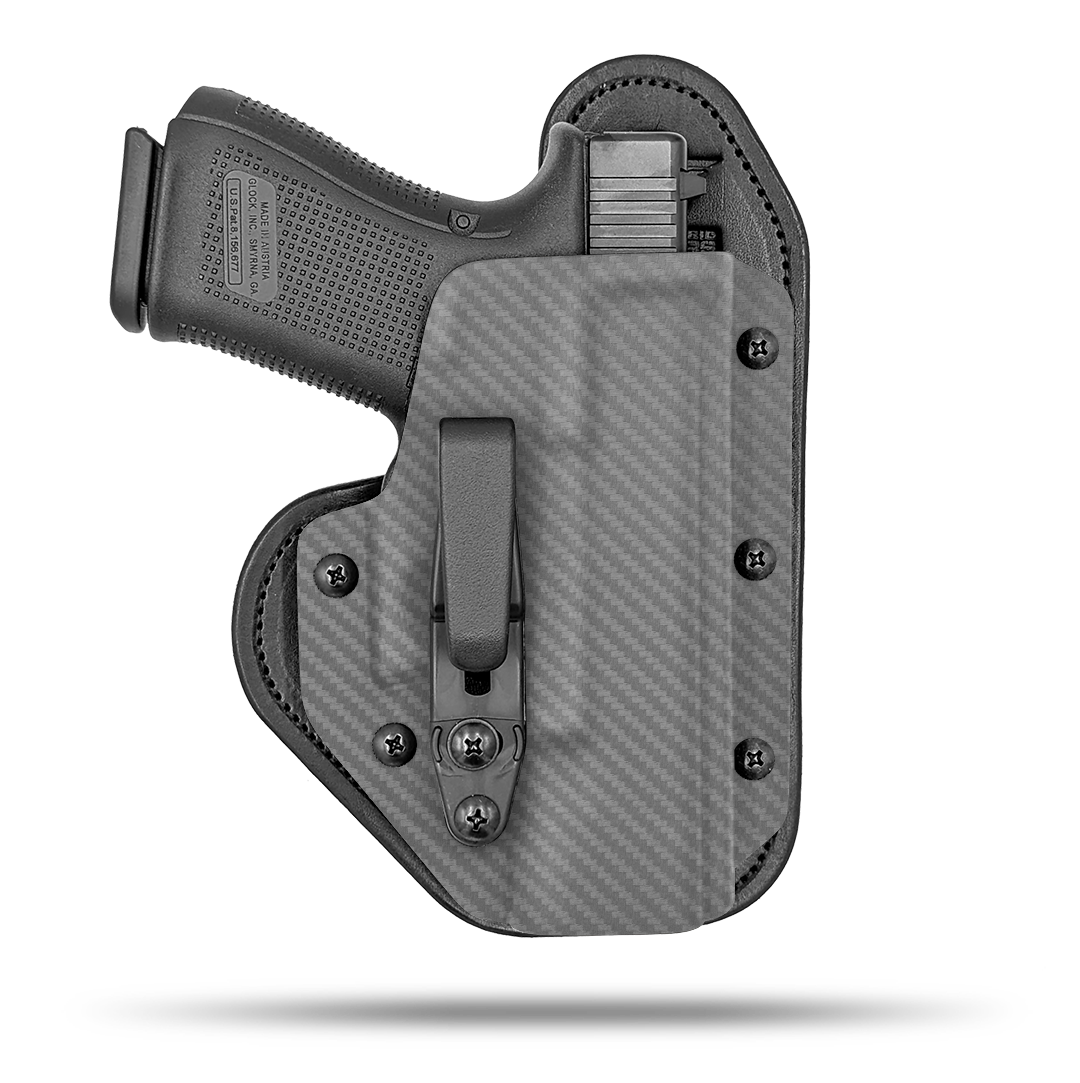 Pro Carry HD Leather IWB Holster For Springfield XD 4" Compact - Right Hand, Brown, Inside Waistband