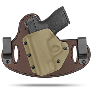 Agun - Small - IWB & OWB - Double Clip Holster