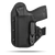 Ultra Comfortable Hidden Hybrid Holsters IWB, Conceled Carry Holster with Claw Concealment Option. The Claw puts pressure on the back of your belt t turn the grip closer to your body for less printing.