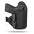 Ultra Comfortable Hidden Hybrid Holsters IWB, Conceled Carry Holster with Claw Concealment Option. 