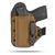 Ultra Comfortable Hidden Hybrid Holsters IWB, Conceled Carry Holster with Claw Concealment Option. The Claw puts pressure on the back of your belt t turn the grip closer to your body for less printing.