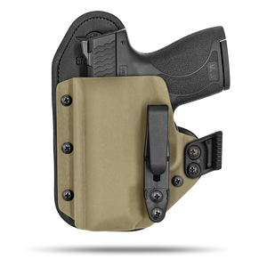 Ultra Comfortable Hidden Hybrid Holsters IWB, Conceled Carry Holster with Claw Concealment Option. 