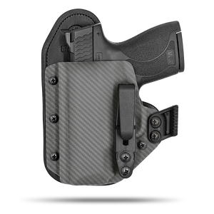 Ultra Comfortable Hidden Hybrid Holsters IWB, Conceled Carry Holster with Claw Concealment Option. 