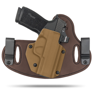 Ultra comfortable, Optic Ready,  Hidden Hybrid Holsters, 2 Clip Holster