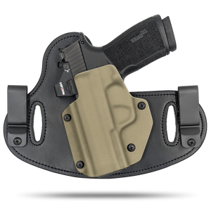 Ultra comfortable, Optic Ready,  Hidden Hybrid Holsters, 2 Clip Holster