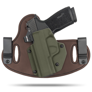 Ultra comfortable, Optic Ready,  Hidden Hybrid Holsters, 2 Clip Holster