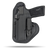 Ultra Comfortable, Optic Ready, Appendix and Strong Side Leather and Kydex Holster by Hidden Hybrid Holsters for Sig Sauer P365 xMacro