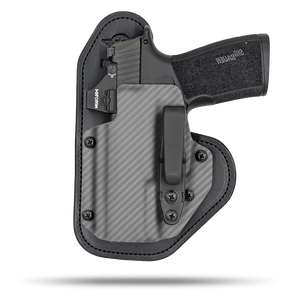 Ultra Comfortable, Optic Ready, Appendix and Strong Side Leather and Kydex Holster by Hidde Hybrid Holsters for Sig Sauer P365 xMacro