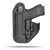 Comfortable Appendix or Small f the Back Holster with Claw Concealment Option by Hidden Hybrid Holsters