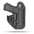 Comfortable Appendix or Small f the Back Holster with Claw Concealment Option by Hidden Hybrid Holsters