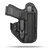 Comfortable Appendix or Small f the Back Holster with Claw Concealment Option by Hidden Hybrid Holsters