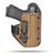 Comfortable Appendix or Small f the Back Holster with Claw Concealment Option by Hidden Hybrid Holsters