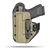 Comfortable Appendix or Small f the Back Holster with Claw Concealment Option by Hidden Hybrid Holsters