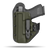 Comfortable Appendix or Small f the Back Holster with Claw Concealment Option by Hidden Hybrid Holsters