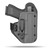 Comfortable Appendix or Small f the Back Holster with Claw Concealment Option by Hidden Hybrid Holsters