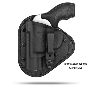 Hidden Hybrid Holsters Ultra Comfortable Appendix and Small of the back Concealed Carry Holster eft Hand Draw