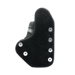 Hidden Hybrid Holsters is one of the only to add Comfy Suede to the back of their holster