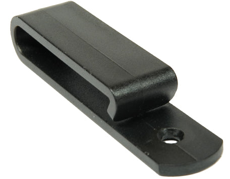 Black Polymer Belt Clip - Sold as Pair