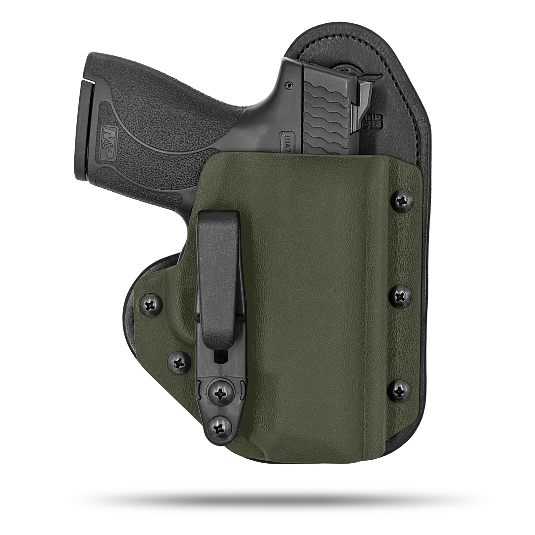 Black Concealed Carry Shaping Short w Gun Holster- S,M,L,XL Kidney or  Appendix