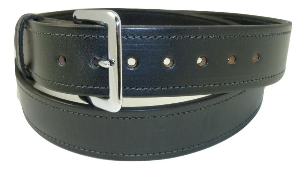 1.5" Heavy Duty Leather Gun Belt 48 / Black 1.5" Heavy Duty Leather Gun Belt 48 / Black