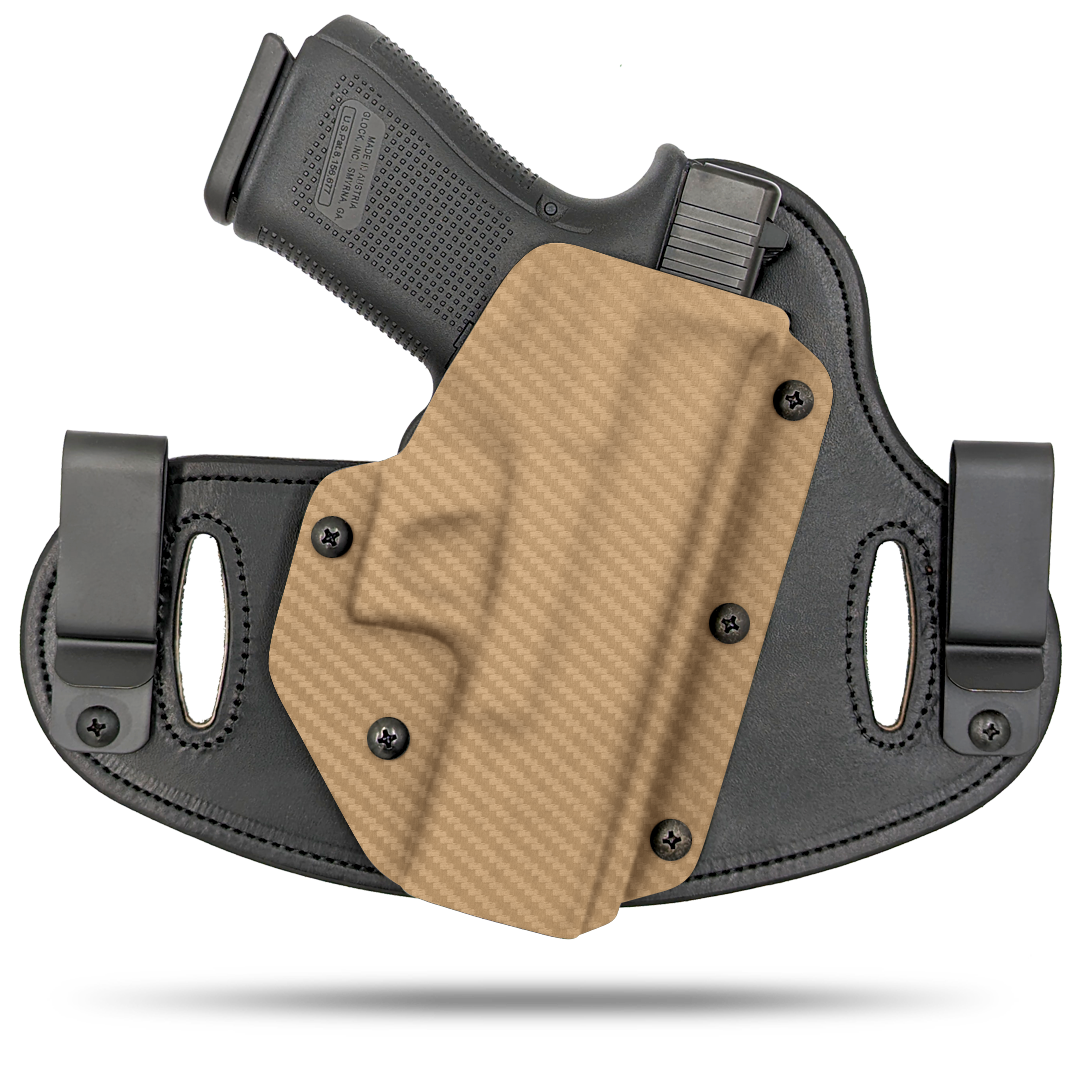 IWB Dual Clip Soft Leather Holster – Wholeguns