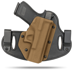Glock Compatible - Fits Model 42  - IWB & OWB - Double Clip