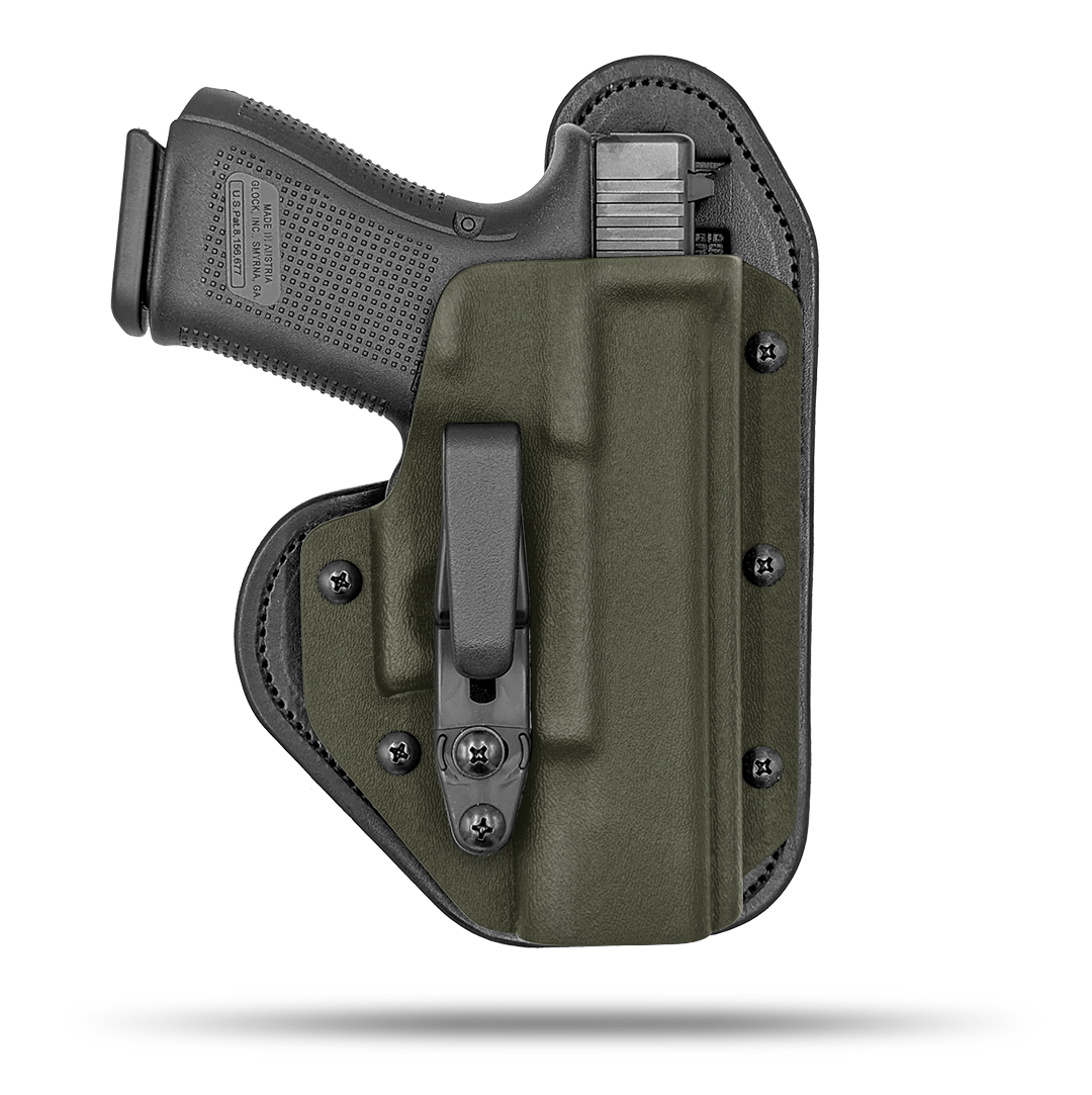 Sig Sauer - SP2022 with Rail and Square Trigger Guard - Appendix Carry -  Hidden Hybrid Holsters