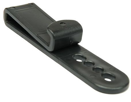 Black Polymer J-Clips - Sold as Pair