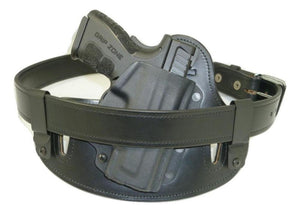 1.5" Heavy Duty Leather Gun Belt