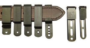 1-3/4" Spring Steel Belt Clips - Sold as Pair